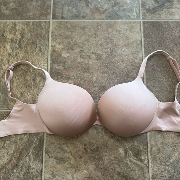 Skims Ultimate Push-up Plunge Bra Mica Size 32DDD - Picture 7 of 10